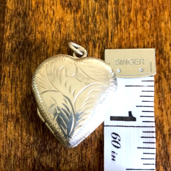 Sterling Silver Locket Pendant - Picture 5 of 5